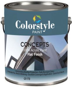 CONCEPTS 100% Acrylic Paint-Flat Finish - CS 170